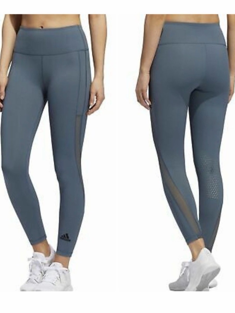 Legacy Blue Adidas Heat Rdy leggings tights small